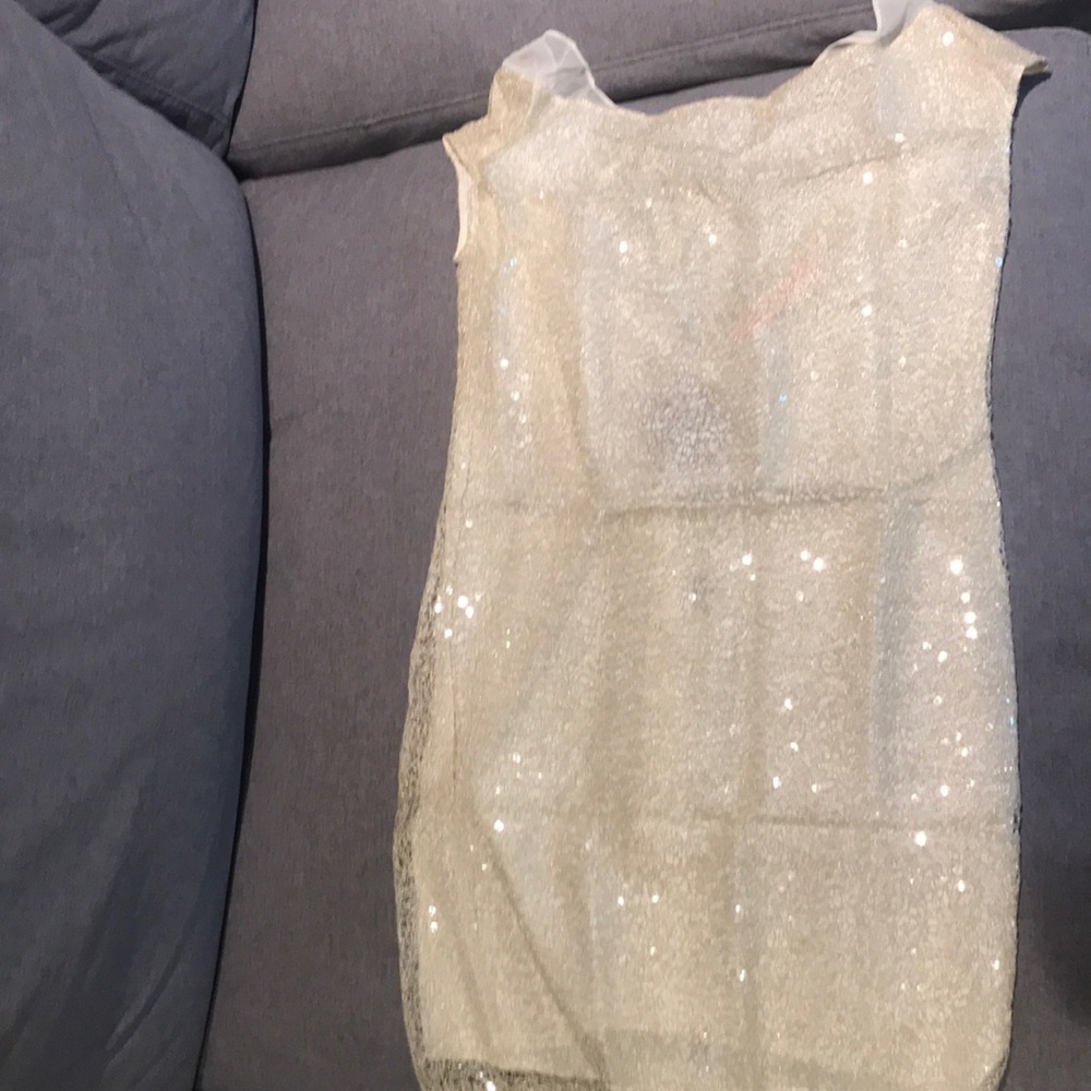 Cynthia Steffe cream dress